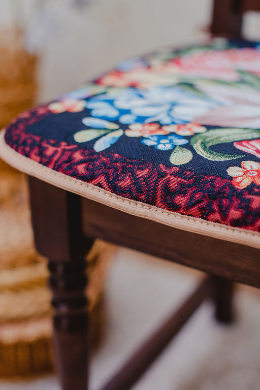 Сидушка на стул квадратная 43х43