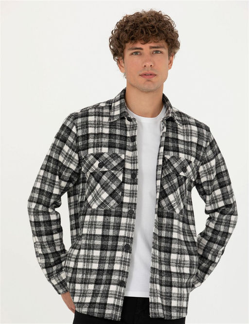 Siyah Oduncu Oversize G_mlek - Pierre cardin фото 3