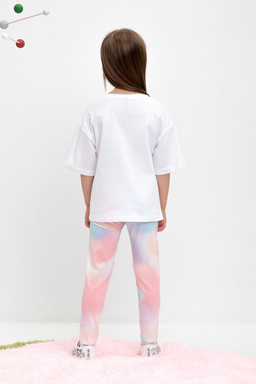 КР 4074/разноцветный спрей к461 бриджи для дев - Crockid фото 4