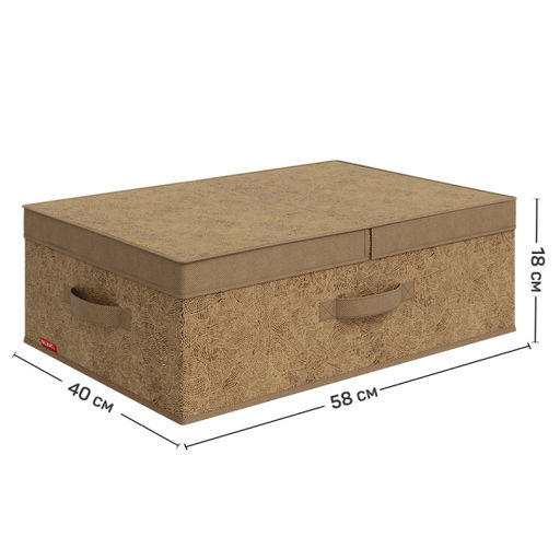 Короб стеллажный с двойной крышкой, 58*40*18 см, MONET AUTUMN, шт - Valiant фото 8