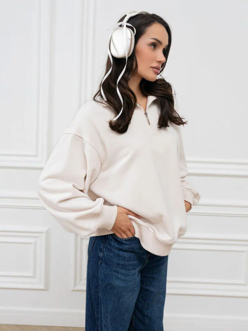 Толстовка женская Пич Изумрудный - Modamica фото 31