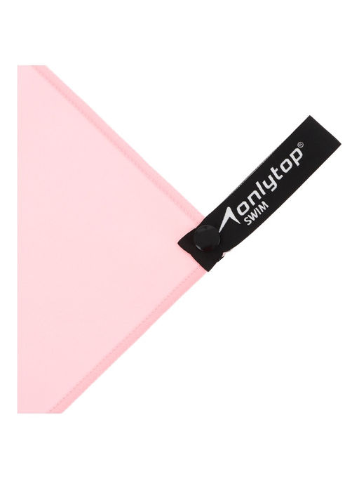 Полотенце из микрофибры ONLYTOP, 50×120 см, розовое