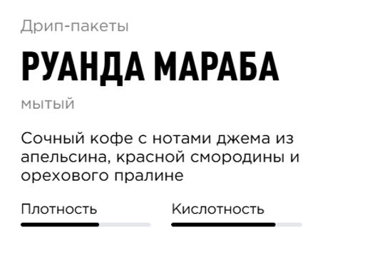 Дрип-пакеты Руанда Мараба - Tasty coffee фото 2