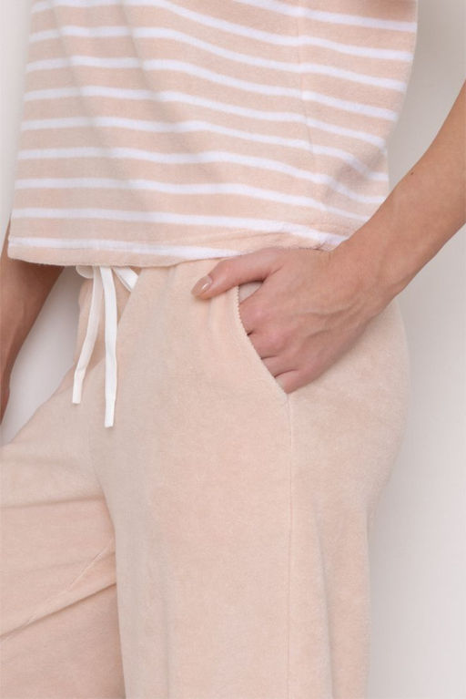 Брюки палаццо из махры - Almando melado фото 3