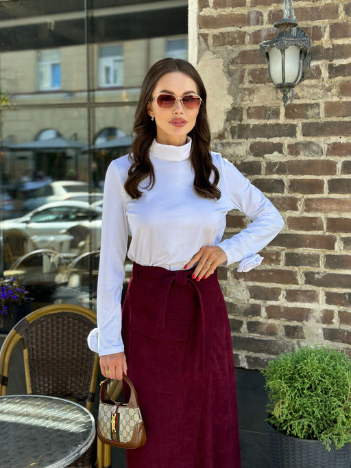 Водолазка AURA 2166-164 белый  фото 3