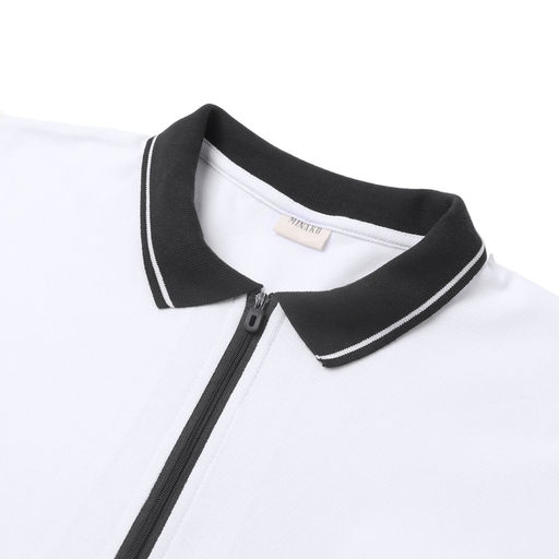 Футболка поло мужская MINAKU REGULAR FIT: белая, р-р 56