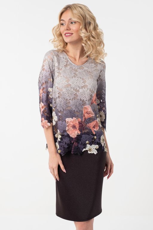 Платье П4-4245 - Wisell фото 13