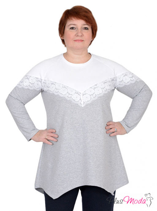 Туника Модель №204 размеры 50-74 - Plusmoda фото 7