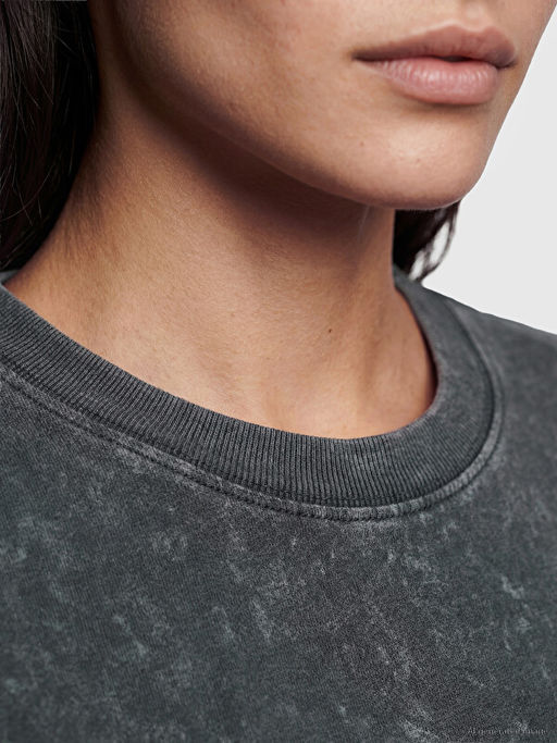 Dantel Detayl? Oversize Kad?n Ti??rt