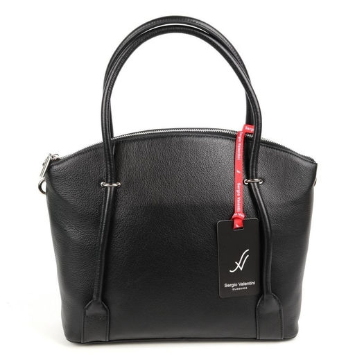 Женская кожаная сумка Sergio Valentini SV-SZ765/A Блек  фото 2
