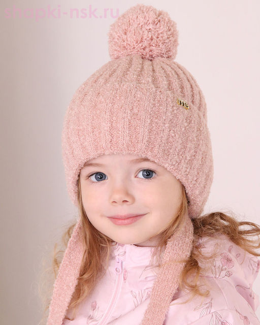 04-96-E Шапка для девочки флис (50-52)