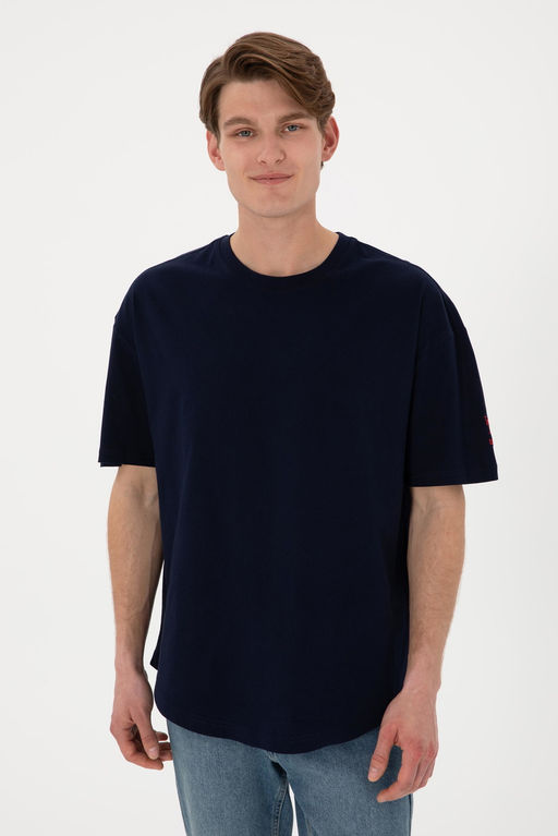 Erkek Lacivert Basic Ti__rt Sepette S_rpriz _ndirim - U.s. polo assn фото 4