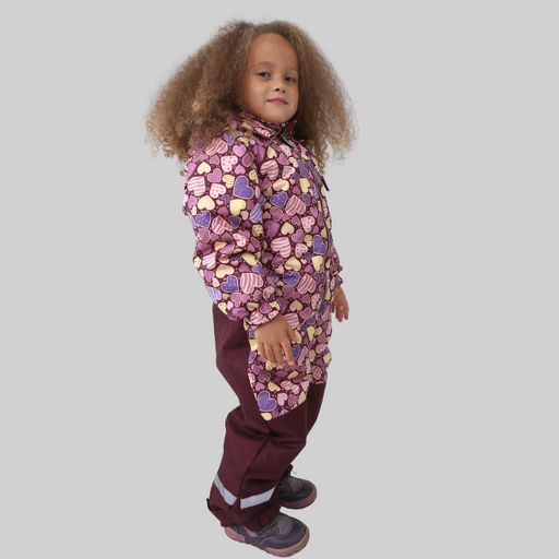 Комбинезон для девочки (осень-зима), MORGAN 609 Фиолетовый - Caimano фото 9