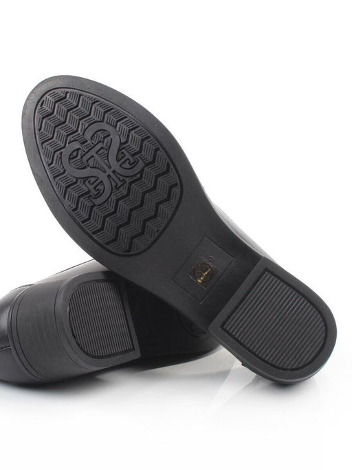 06-DYL74-D1 BLACK Туфли женские (натуральная кожа)