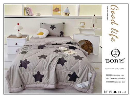 Одеяло подростковое Boris с простыней и наволочками ODBORP42