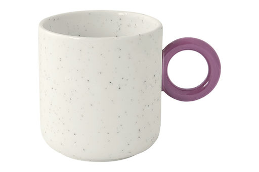 Набор кружек Creative, белый с оранжевым, жёлтым, зелёным, фиолетовым, 0,35 л, 4 шт - Easy life фото 3