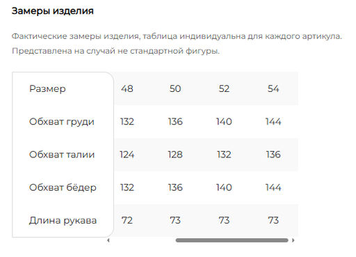 Пальто-пиджак (ткань: драп) - Lt collection фото 25