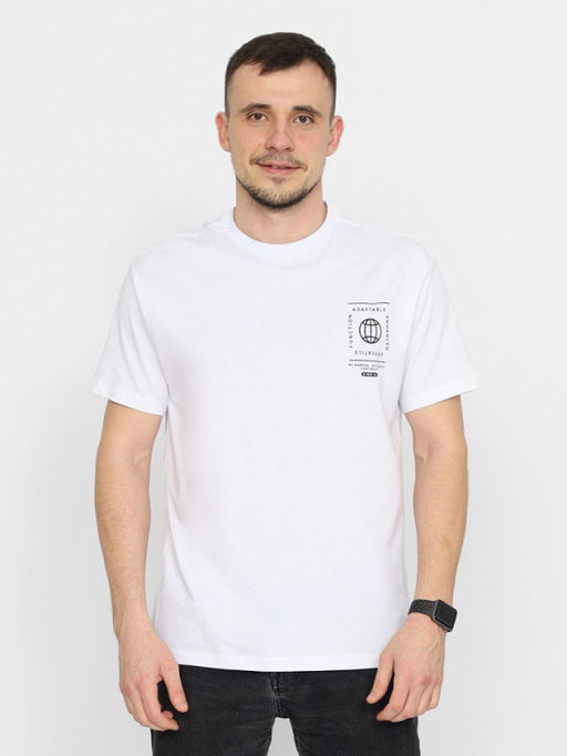 CRB wear/FSSM 60230-20 Футболка мужская,белый/Ex.Cherubino