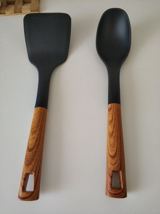 Лопатка из нейлона, серия Foresta, с пл. руч./дизайн под дерево, 33,5*9,8 см, тм Mallony арт.006458  фото 2