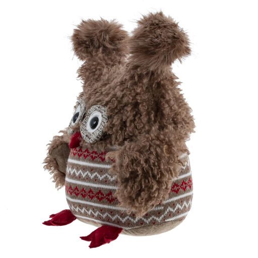 Игрушка набивная "Сова", L20 W12 H21 см