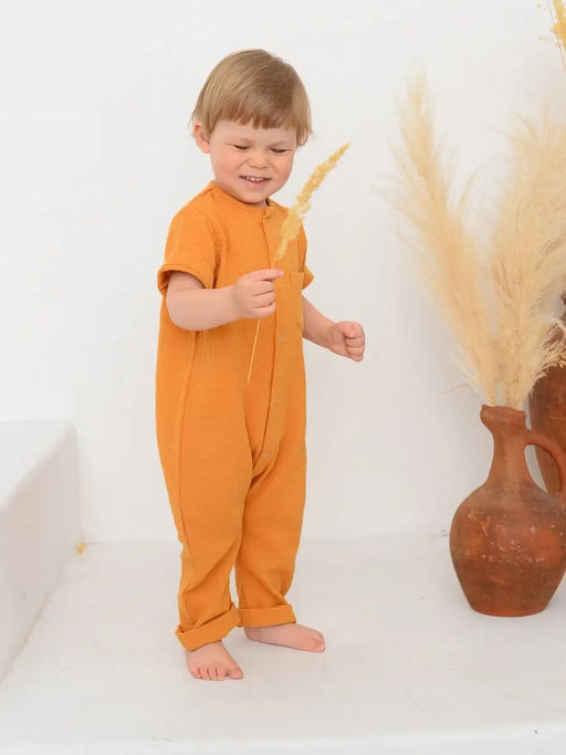 Песочник из муслина салатовый - Carrot фото 6