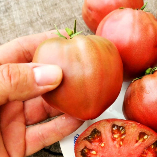 Помидоры Пурпурное Сердце Лилипута - Dwarf Purple Heart Tomato