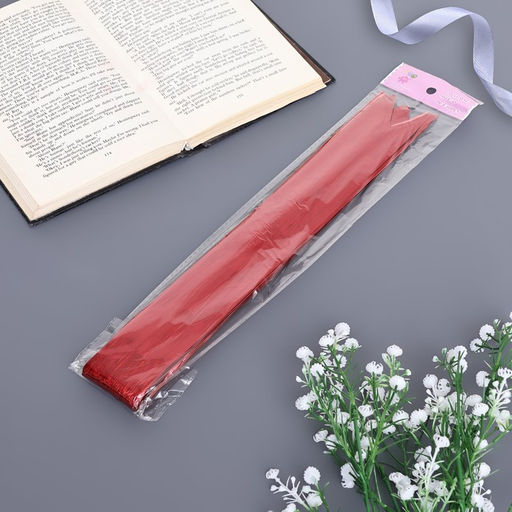 Цена за 10 шт. Бант-бабочка №5, красный - Simaland фото 5