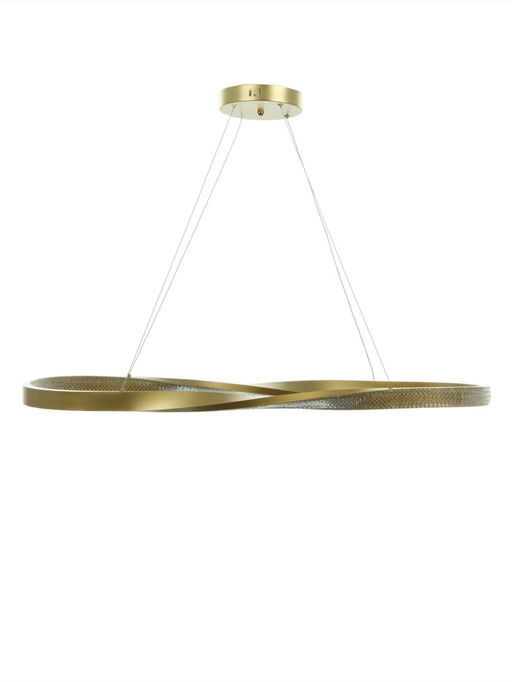 Люстра Ella 88 Вт LED 3000-6000К медь 100×35×120 см