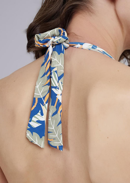 CLE SS102к Купальник жен. форм. т.синий/зелёный - Clever wear фото 9