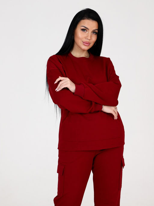 СК-2304 ЖЕНСКИЙ СПОРТИВНЫЙ КОСТЮМ (Бордо) - А-дина фото 7