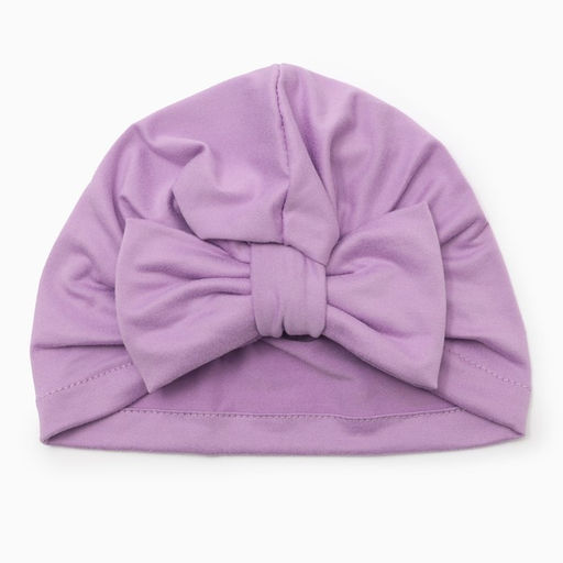 Шапка детская «Крошка Я. Бант», размер 48, сиреневая