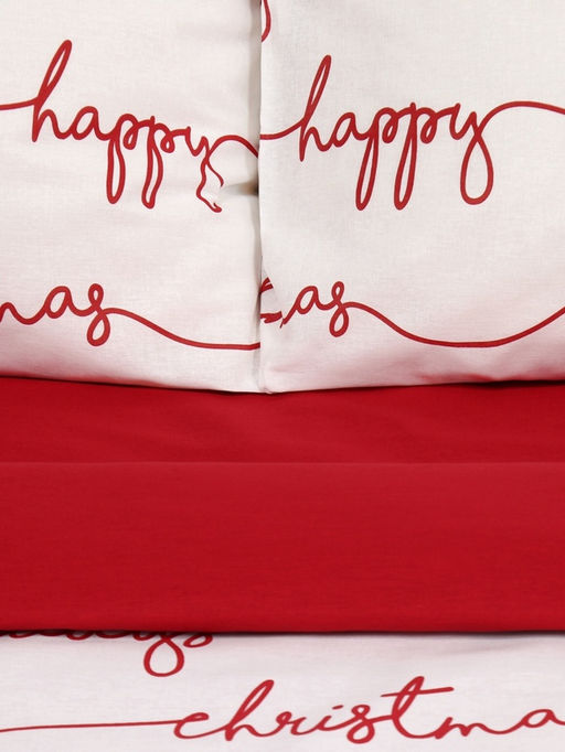Постельное бельё евро «Этель» Christmas letter, бязь