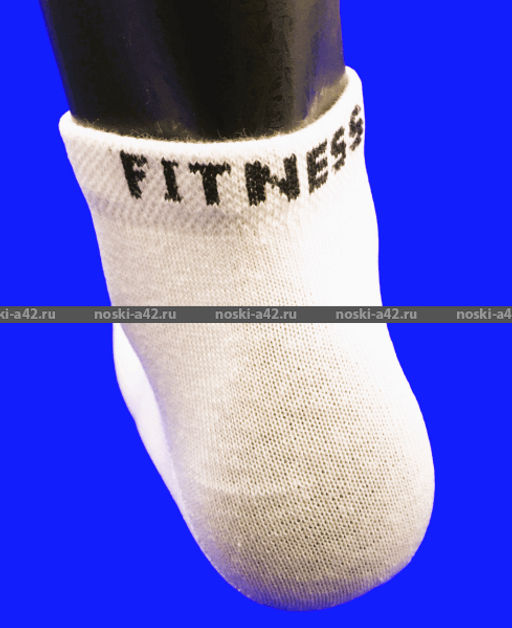 Цена за 3 пар. 3 ПАРЫ - Носки женские Фитнес с крапивой и эластаном арт. А-1 БЕЛЫЕ 36-41  фото 3