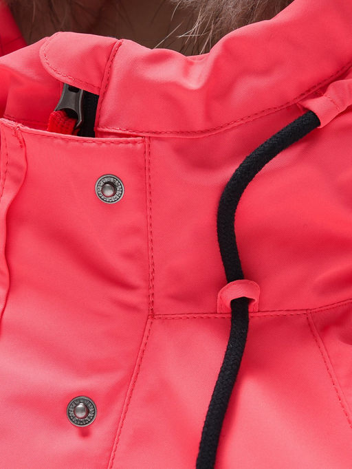 Парка зимняя подростковая для девочки светло-розового цвета 9342Sz - Valianly фото 11