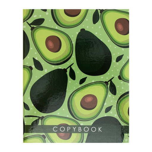 Тетрадь на кольцах A5, 120 листов в клетку, Calligrata «Авокадо»