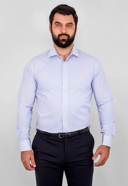 Сорочка мужская длинный рукав GREG 121/191/730/Z  фото 7