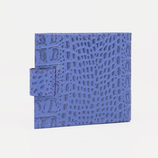 Кошелёк на кнопке, цвет сиреневый - Textura фото 2