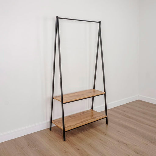 Вешалка гардеробная металл. "Алабама 32" черный