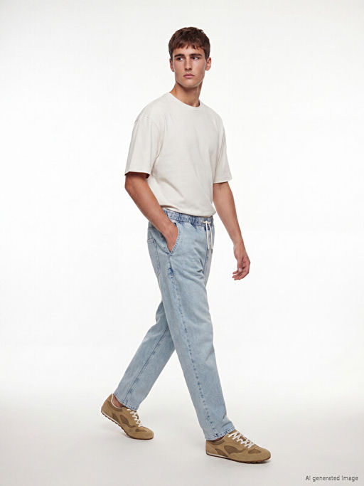 710 Loose Fit Erkek Jean Pantolon