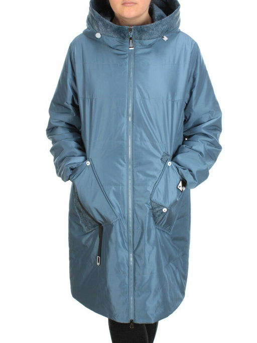 BM-15 GRAY/BLUE Куртка демисезонная женская (100 гр. синтепон) - Fashion фото 2