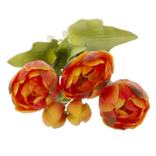 Цветы искусственные "Букет Тюльпанов" (Real Touch), L12 W12 H37 см