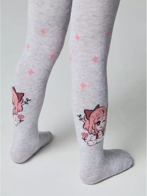 Колготки дет. TIP-TOP 4С-03СП, р.104-110 (20)** - 676 светло-серый - Conte elegant фото 13