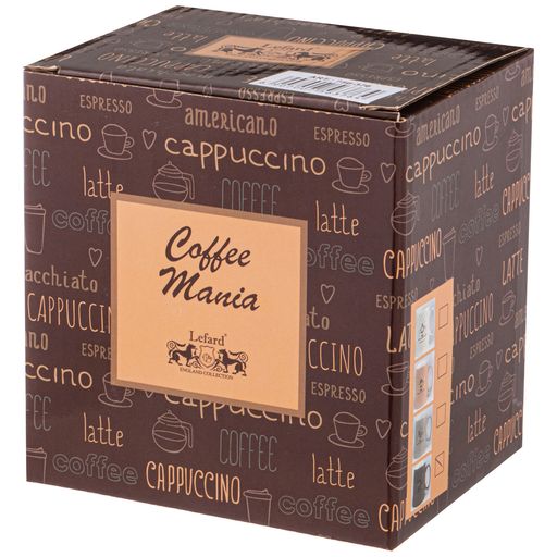 КРУЖКА LEFARD КОФЕМАНИЯ, 12/8*12СМ 500МЛ  фото 2