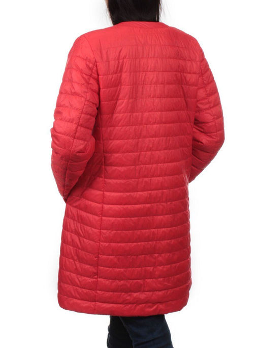 K-528 RED Куртка демисезонная стеганая женская (70 гр. холлофайбер) - Fashion фото 8