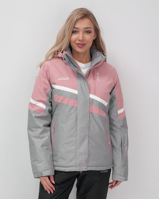 Горнолыжный костюм женский зимний серого цвета 02808Sr - Mtforce фото 6