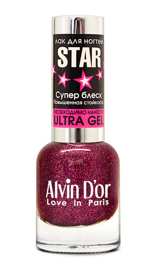 Alvin Dor Лак для ногтей STAR Супер блеск тон 6132 15мл