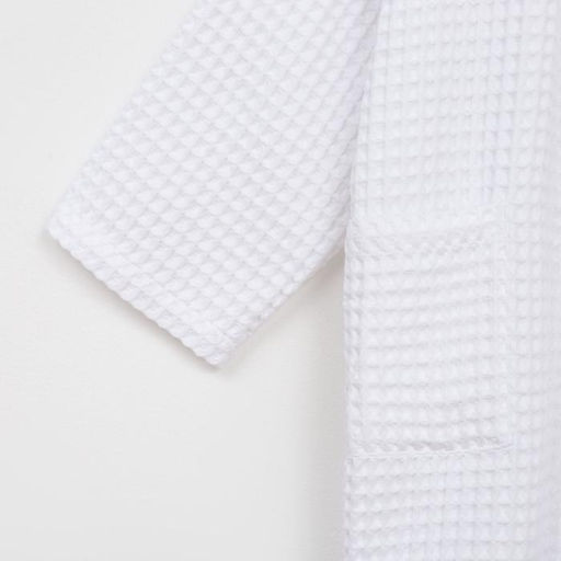 Халат вафельный мужской удлиненный Этель «Boho» размер 58-60, цвет белый, 100% хлопок, 290 г/м²