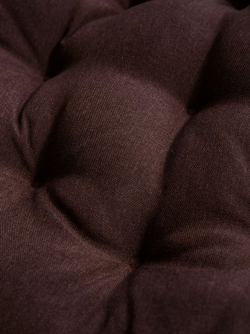 Подушка в кресло кокон и качели PR 60х60 см, рогожка, круглая, Bio-Line