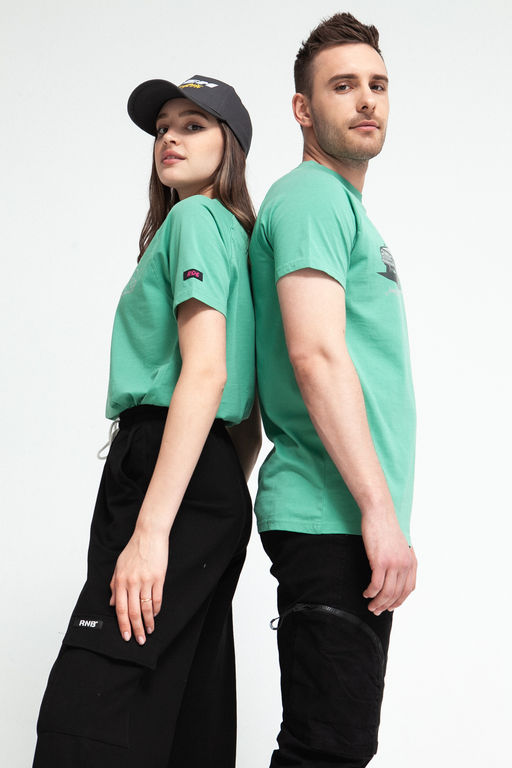 Футболка ЗАПОРОЖЕЦ x RDS Всем дрифтит МЯТА  фото 4