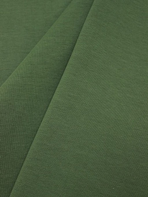 Футер-петля диагональ 3-х нит. цв.Темно-зеленый хаки, ш.1.83м, Пенье, хл-65%, п/э-35%, 350гр/м.кв - Купава фото 4